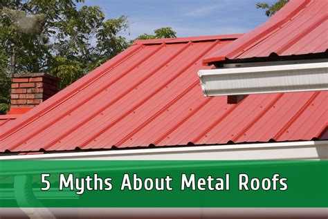 metal house roofs are radioactive|metal roofing myths.